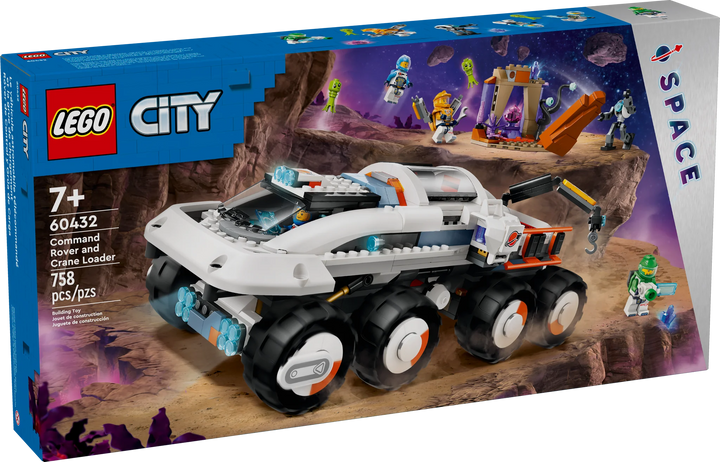 LEGO® City: Command Rover and Crane Loader