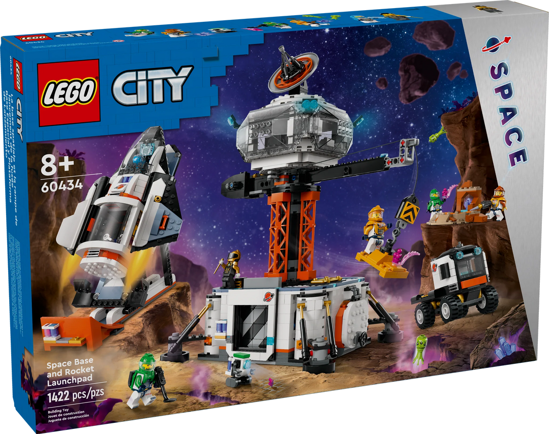 LEGO® City: Space Base and Rocket Launchpad