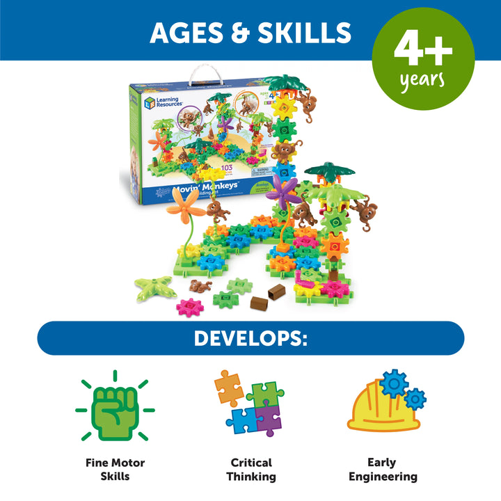 Gears! Gears! Gears!® Movin' Monkeys™ Building Set