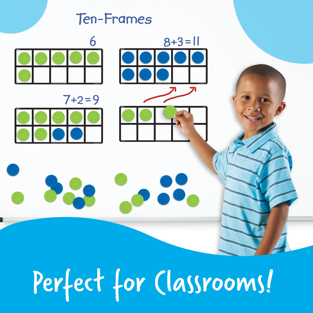 Giant Magnetic Ten-Frame Set