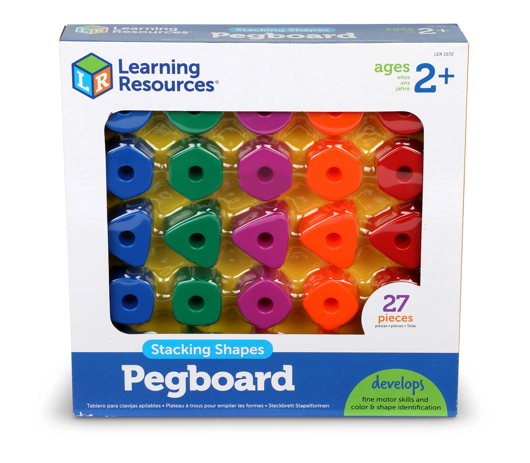 Stacking Shapes Pegboard