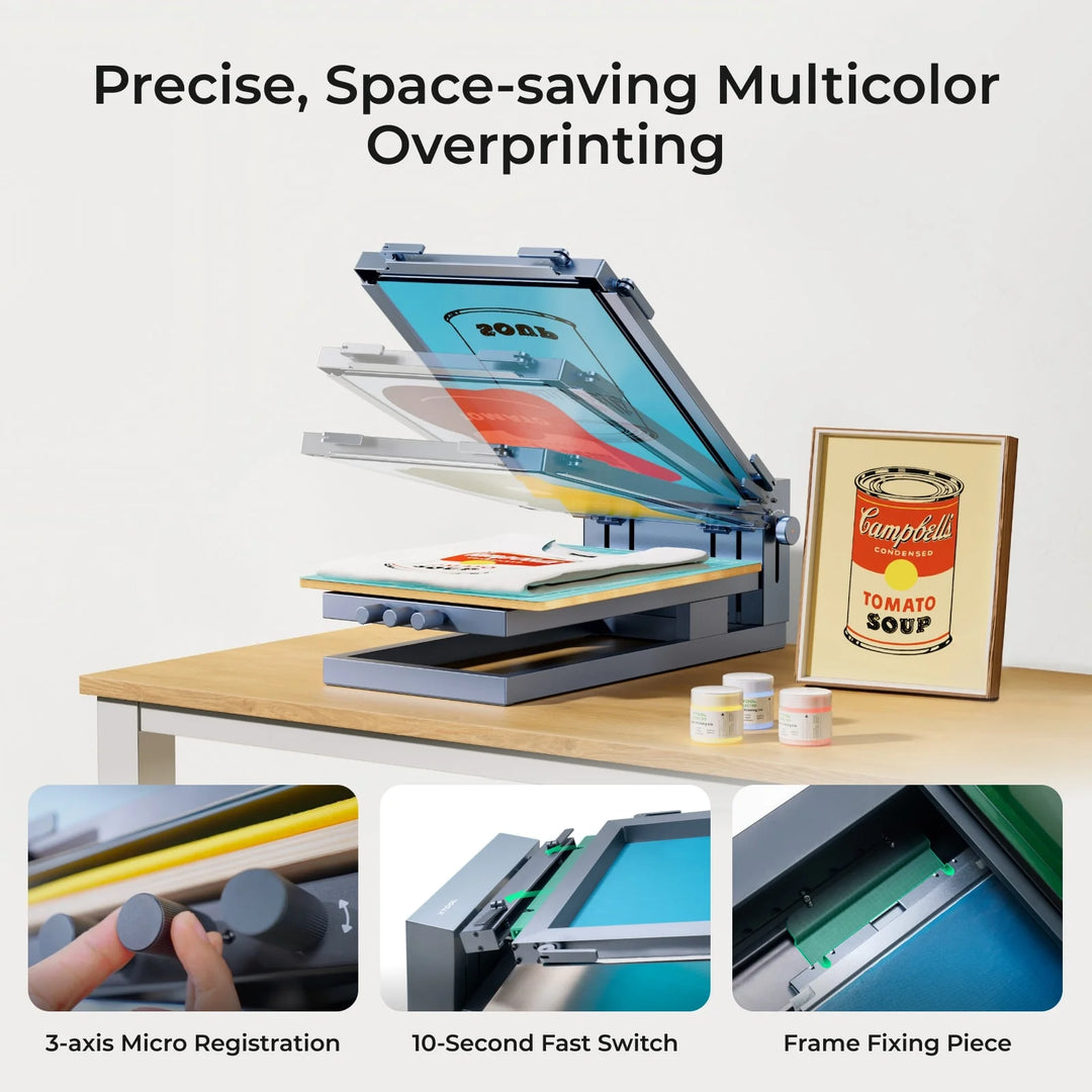 xTool Screen Printer 1.5 Basic Kit For M Series