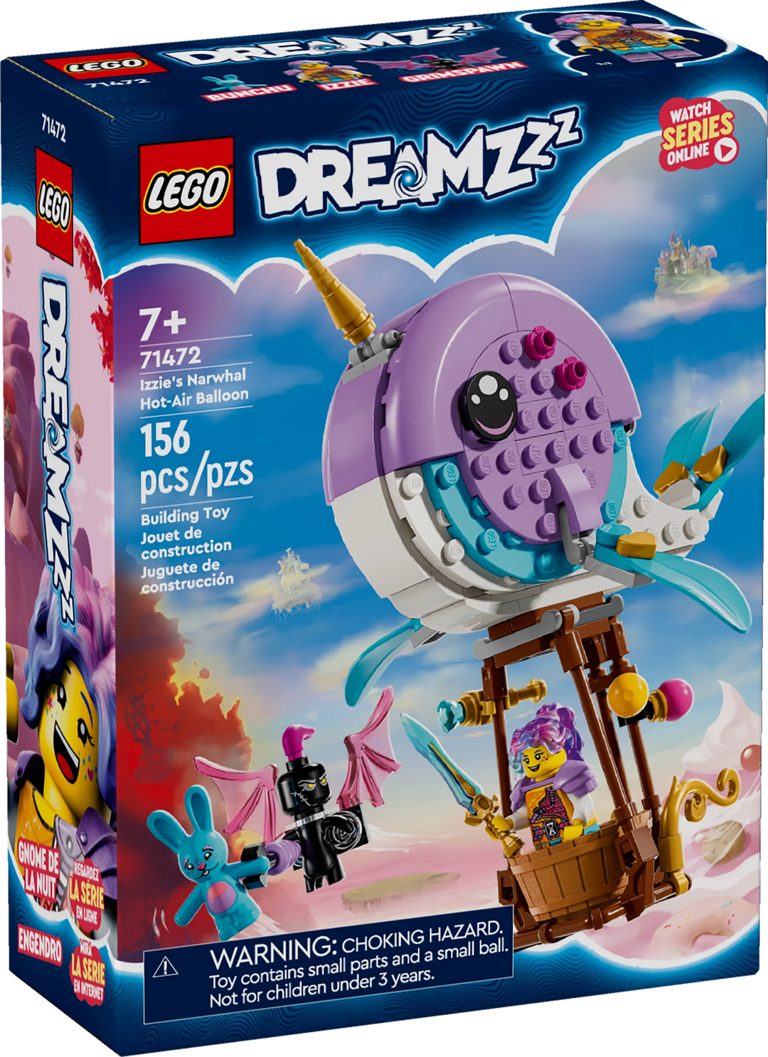 LEGO® DREAMZzz™: Izzie's Narwhal Hot-Air Balloon