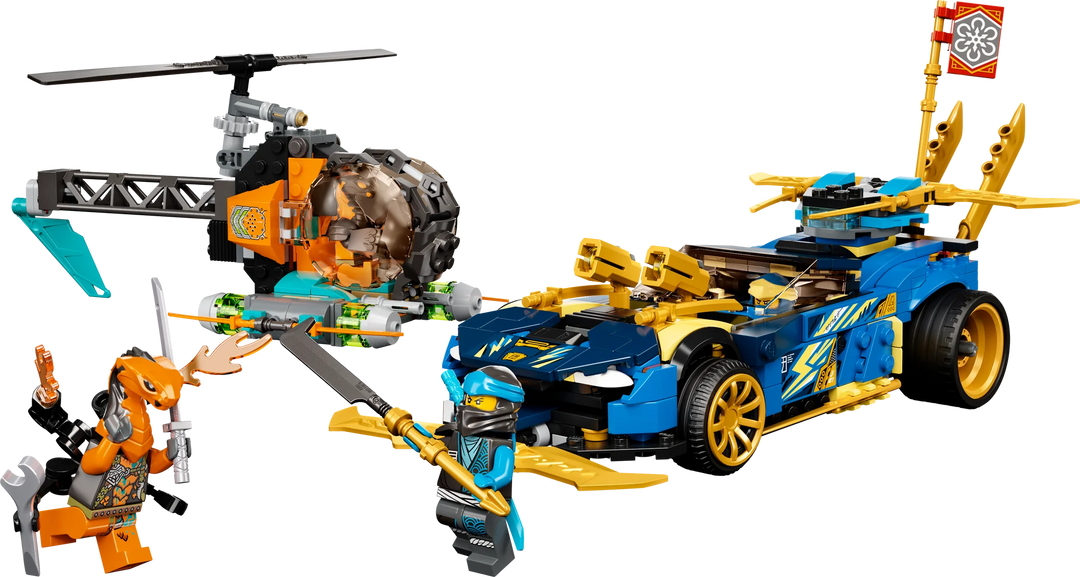 LEGO® NINJAGO®: Jay and Nya's Race Car EVO