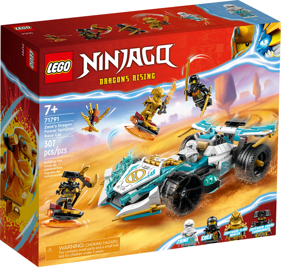 LEGO® NINJAGO®: Zane’s Dragon Power Spinjitzu Race Car