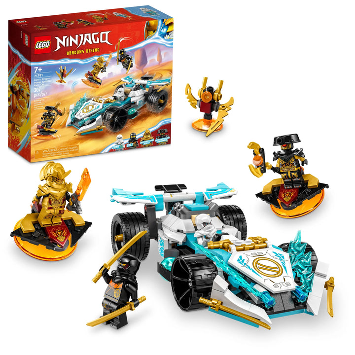 LEGO® NINJAGO®: Zane’s Dragon Power Spinjitzu Race Car