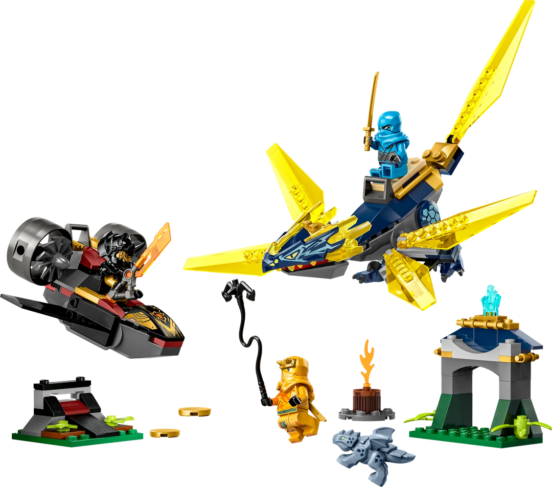LEGO® NINJAGO®: Nya and Arin's Baby Dragon Battle