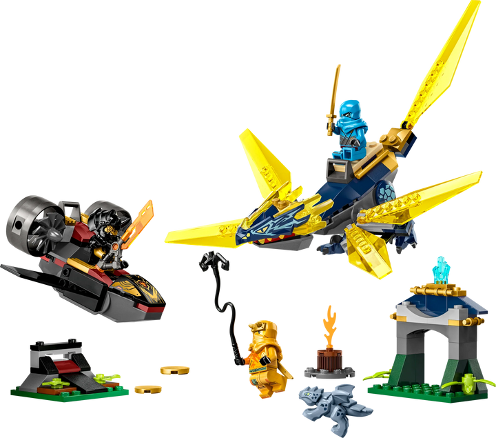 LEGO® NINJAGO®: Nya and Arin's Baby Dragon Battle