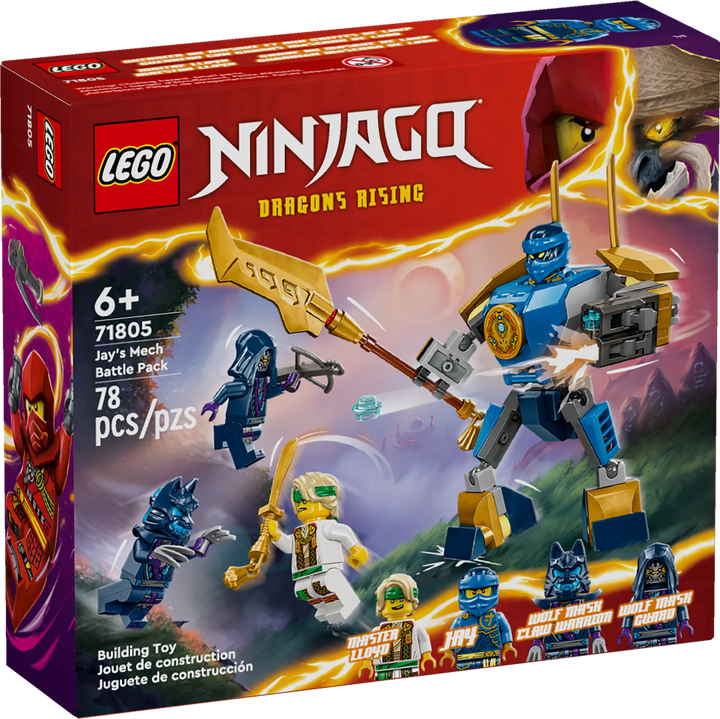 LEGO® NINJAGO®: Jay's Mech Battle Pack