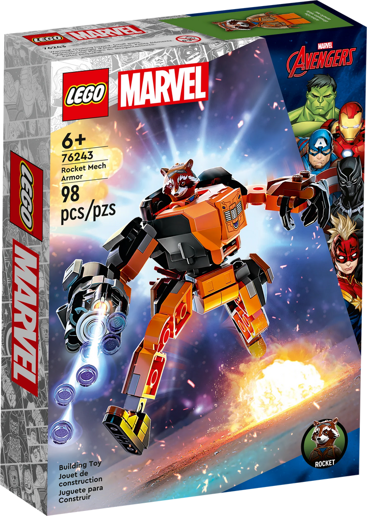 LEGO® Marvel: Rocket Mech Armor