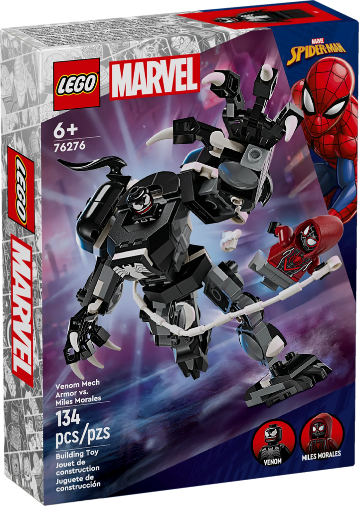 LEGO® Marvel: Venom Mech Armor vs. Miles Morales