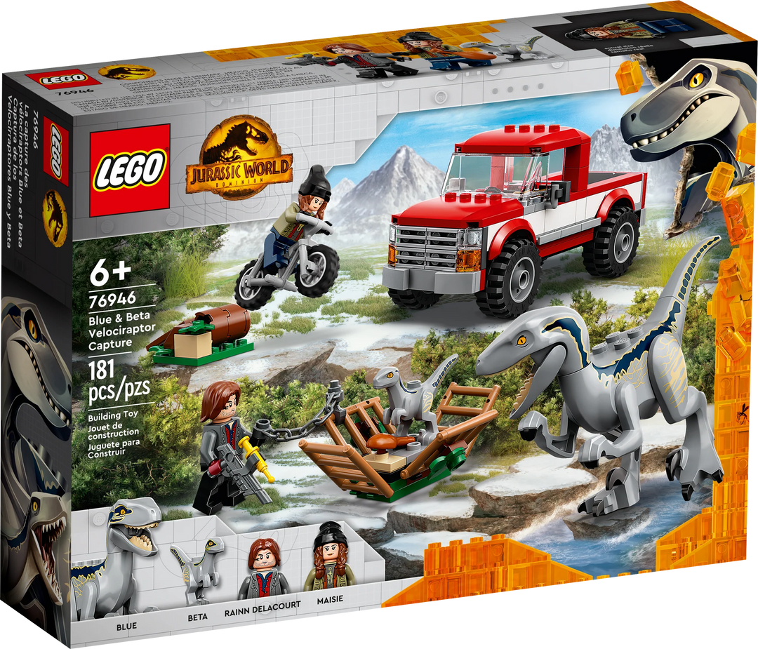LEGO® Jurassic World™: Blue & Beta Velociraptor Capture