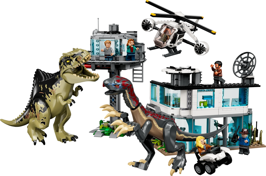LEGO® Jurassic World™: Giganotosaurus & Therizinosaurus Attack
