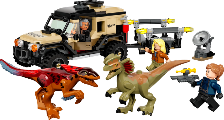 LEGO® Jurassic World™: Pyroraptor & Dilophosaurus Transport