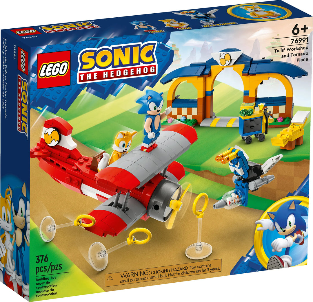 LEGO® Sonic the Hedgehog™: Tails' Workshop and Tornado Plane