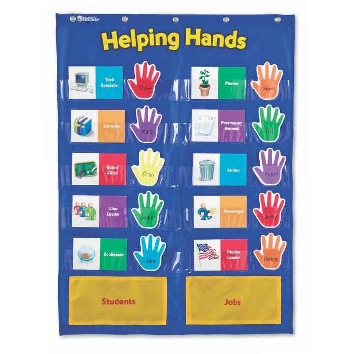 Helping Hands Pocket Chart