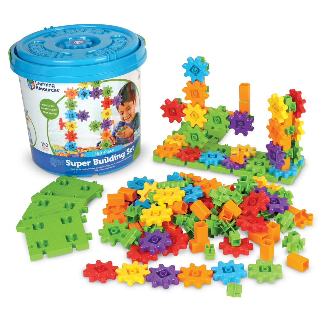 Gears! Gears! Gears!® Super Building Set, Set of 150