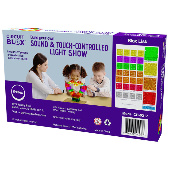Circuit Blox™ BYO Sound & Touch Activated Light Show