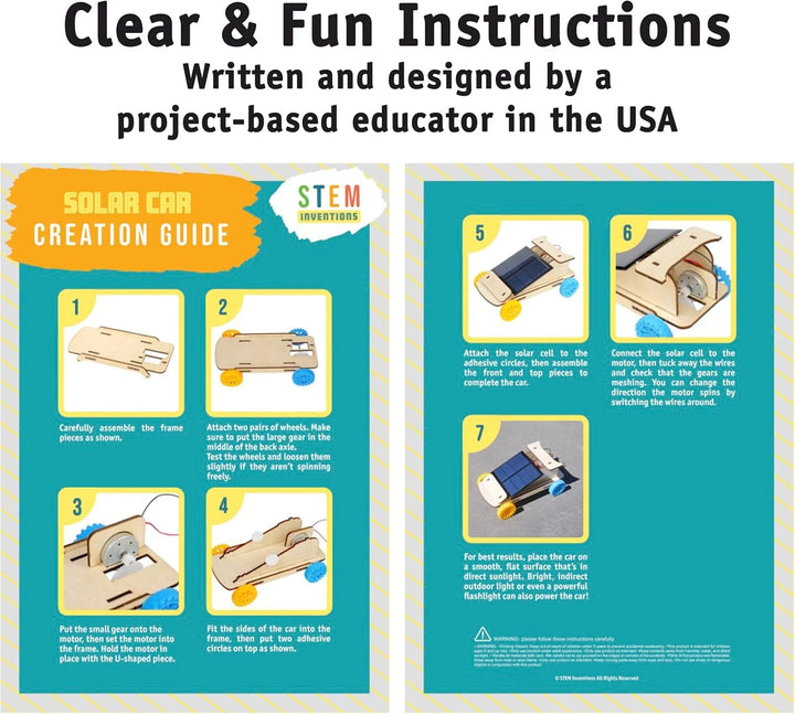 STEM Inventions: Solar car kit, 10 pack