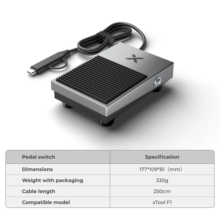 xTool F1 Pedal Switch Box