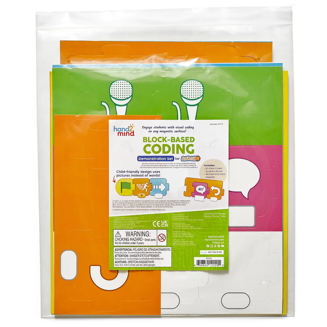 Block-Based Coding Demonstration Set for ScratchJr™