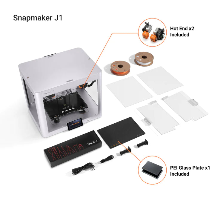 Snapmaker J1s High Speed IDEX 3D Printer