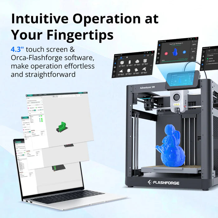 FlashForge Adventurer 5M 3D Printer