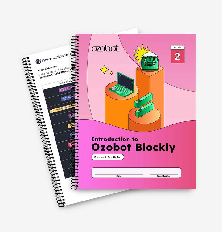 Intro to Ozobot Blockly Curriculum: Student Portfolios