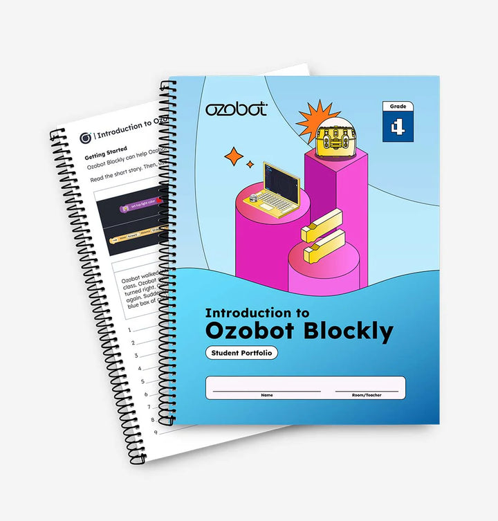 Intro to Ozobot Blockly Curriculum: Student Portfolios