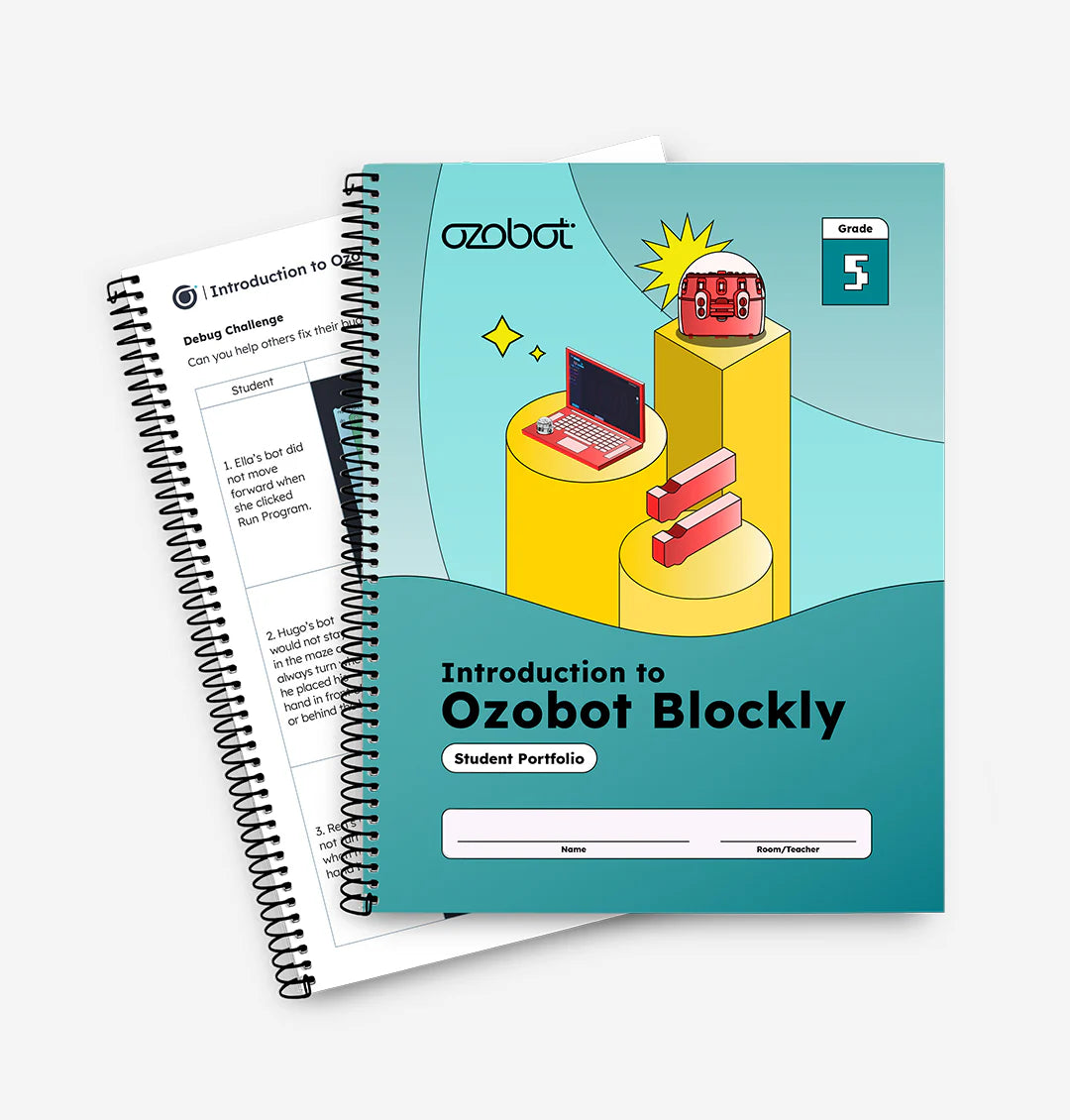 Intro to Ozobot Blockly Curriculum: Student Portfolios