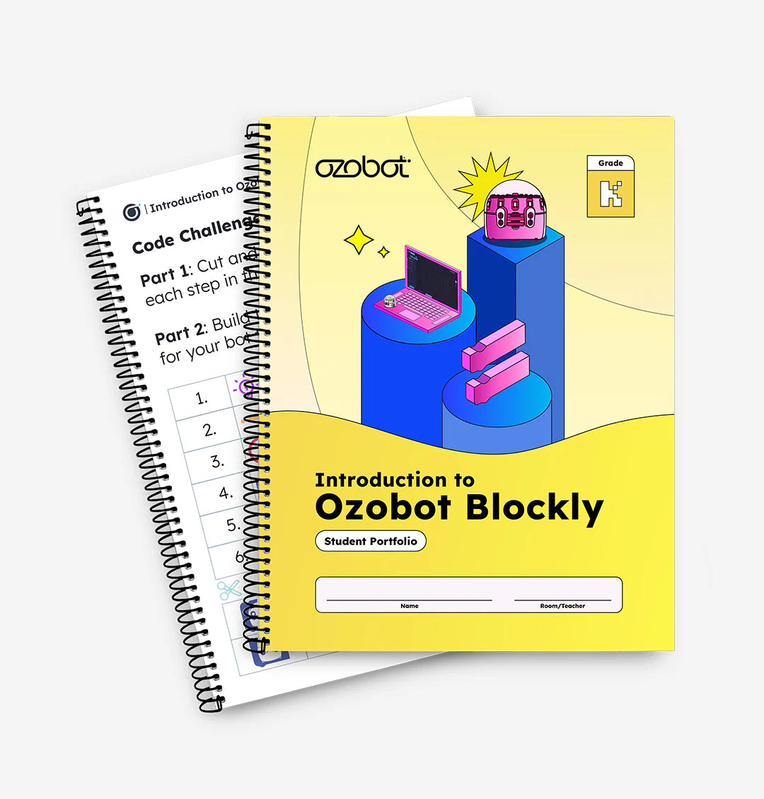 Intro to Ozobot Blockly Curriculum: Student Portfolios