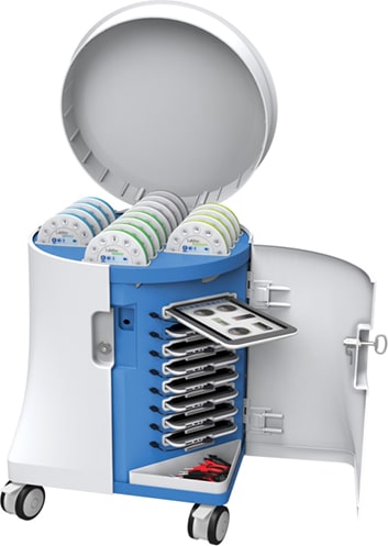 Labdisc/Tablet Charging Cart