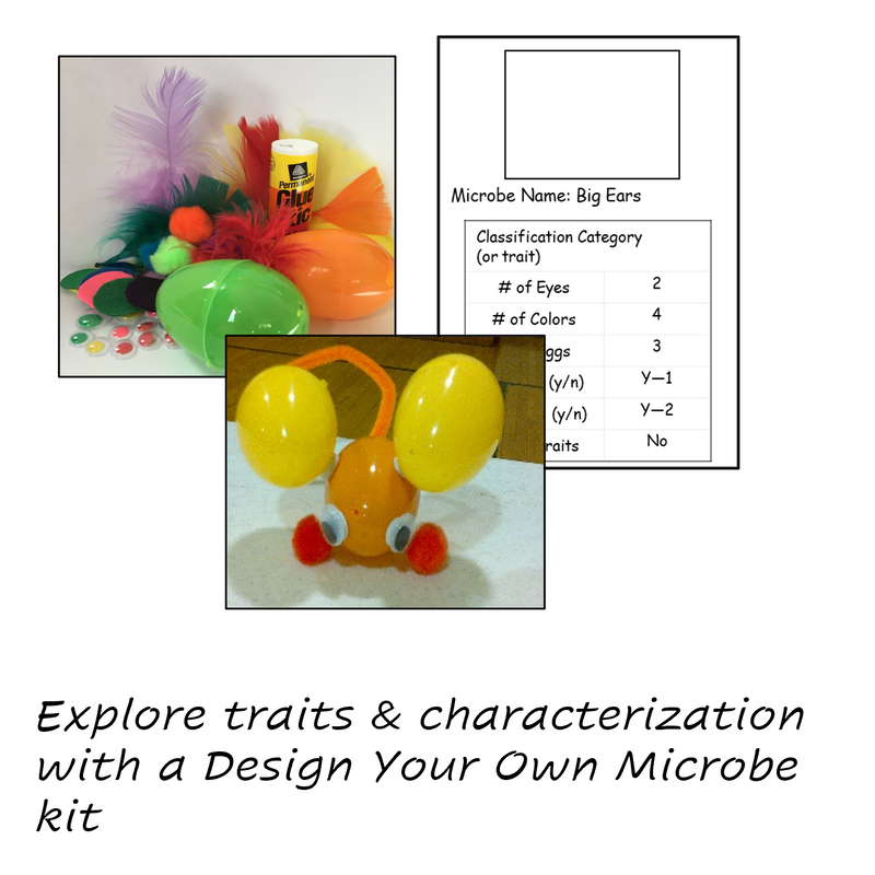 CreositySpace Adventures with Magnificent Microbes (Half Kit)