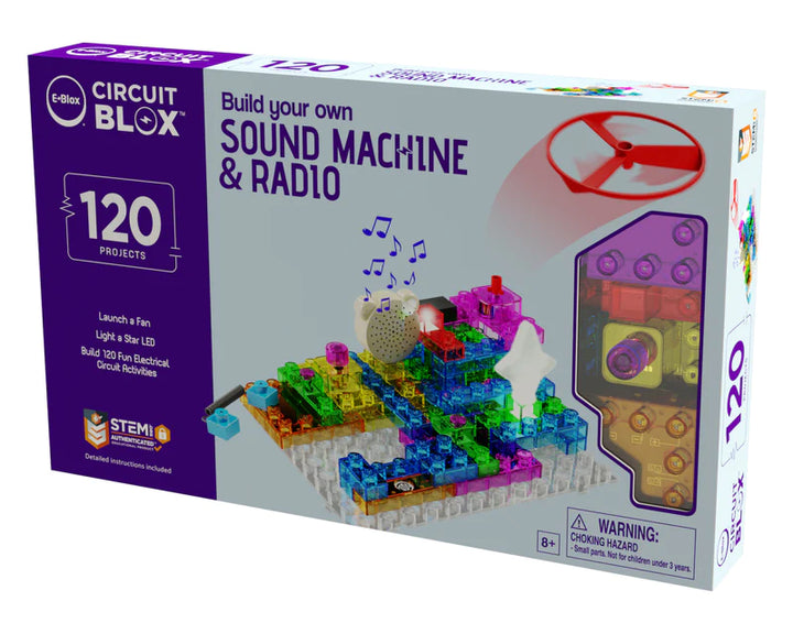 Circuit Blox BYO Sound Machine & Radio - 120 Projects