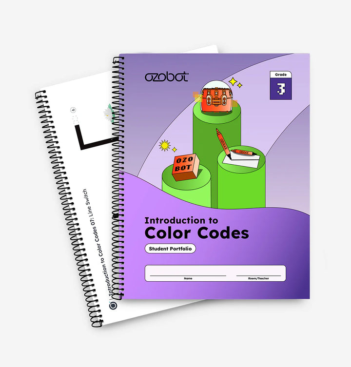 Intro to Color Codes Curriculum: Student Portfolios (12 Pack)