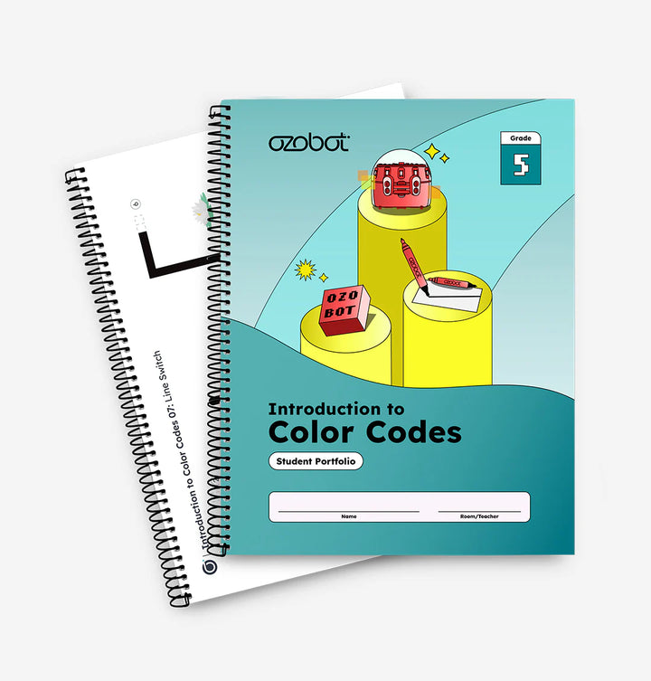 Intro to Color Codes Curriculum: Student Portfolios (12 Pack)