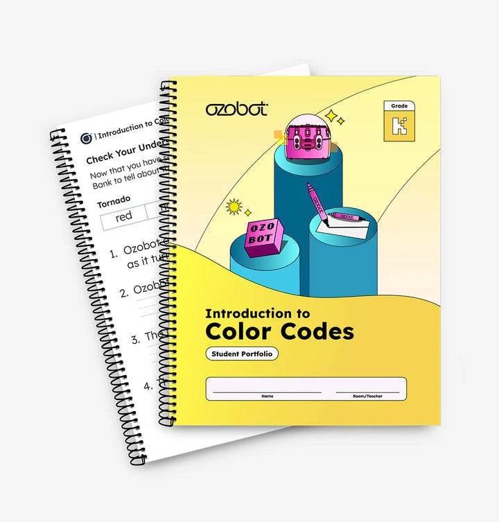 Intro to Color Codes Curriculum: Student Portfolios (12 Pack)