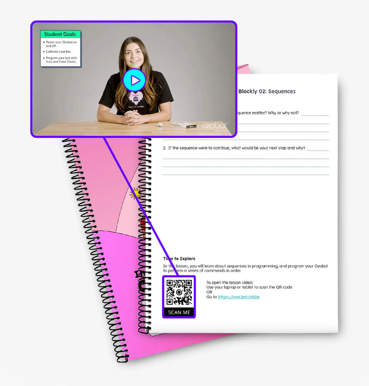Intro to Color Codes Curriculum: Student Portfolios (12 Pack)