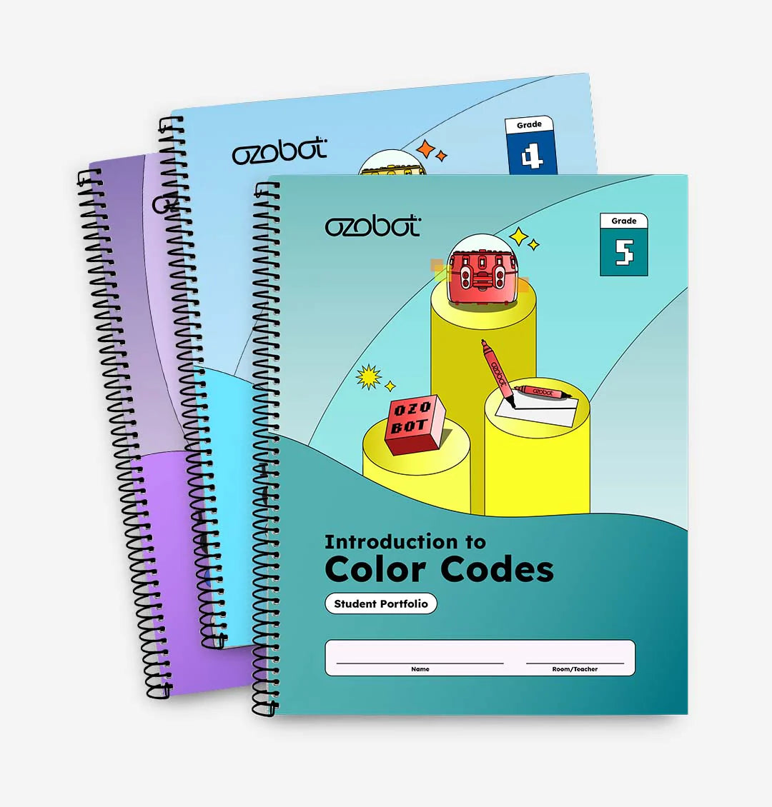 Intro to Color Codes Curriculum: Student Portfolios (12 Pack)