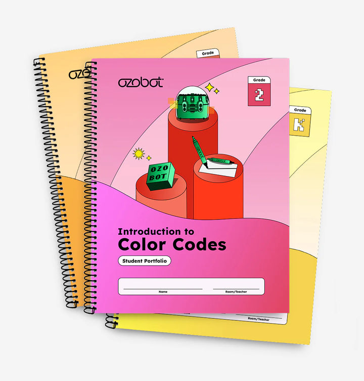 Intro to Color Codes Curriculum: Student Portfolios (12 Pack)
