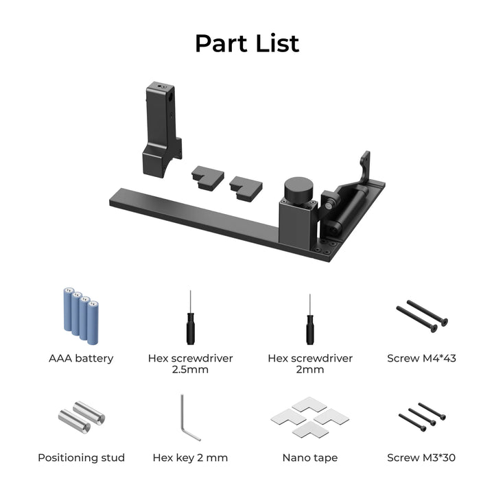 Accessory Kit for RA2 Pro