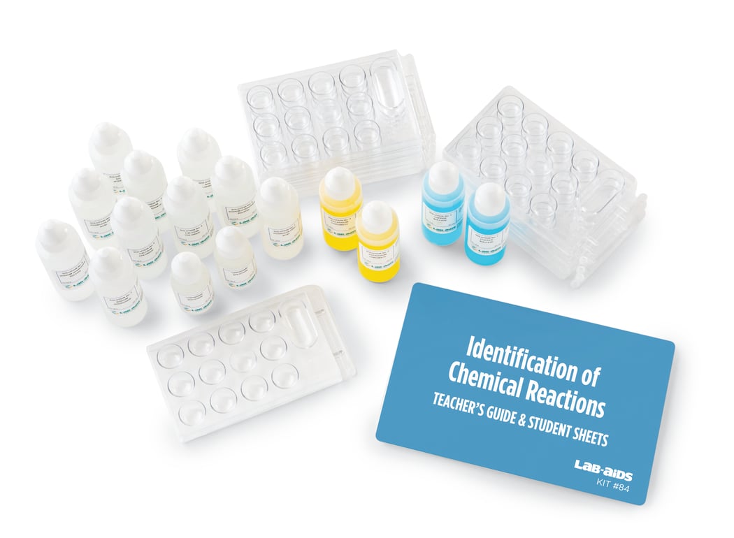 Lab-Aids: Identification of Chemical Reactions Kit