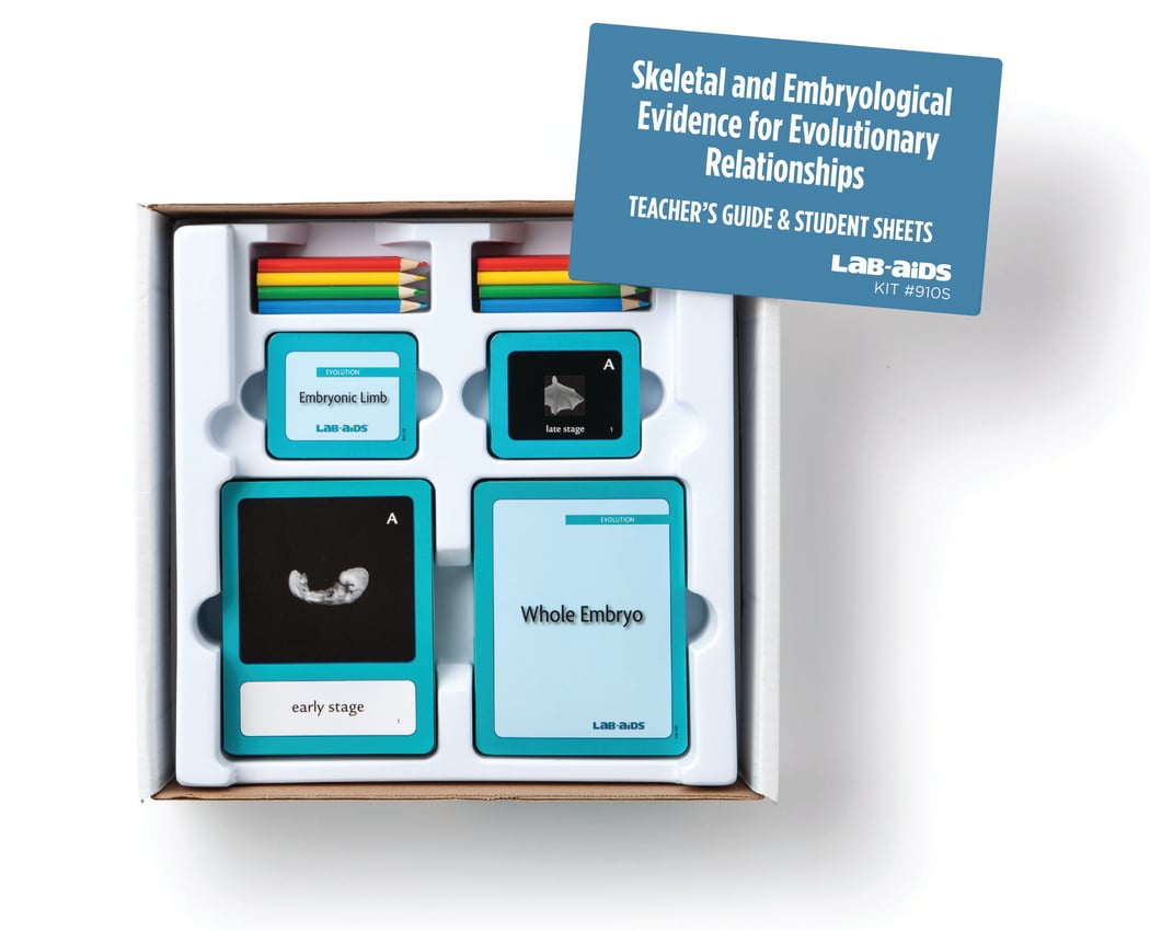 Lab-Aids: Skeletal & Embryological Evidence for Revolutionary Relationships (Developed by SEPUP)