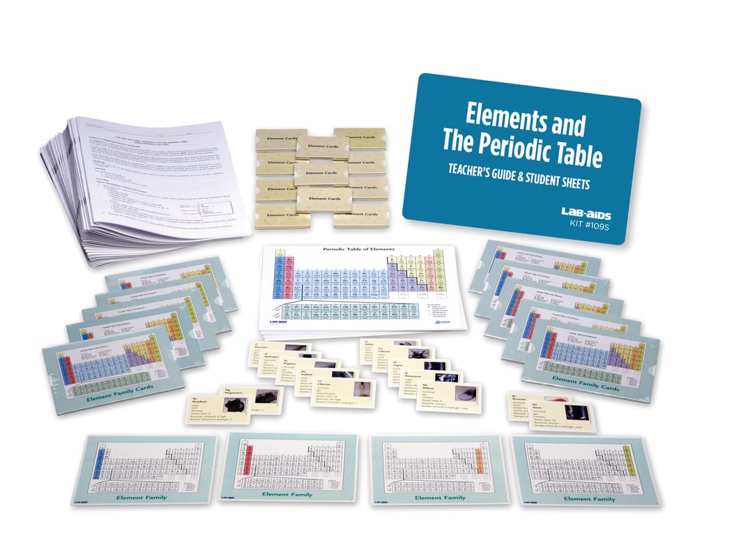 Lab-Aids: Elements and The Periodic Table Expand-A-Kit