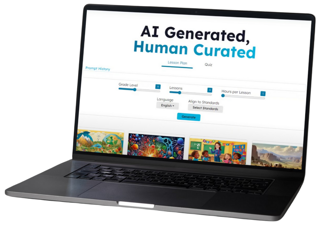 STEM Forged PD + AI Lesson Plan Platform