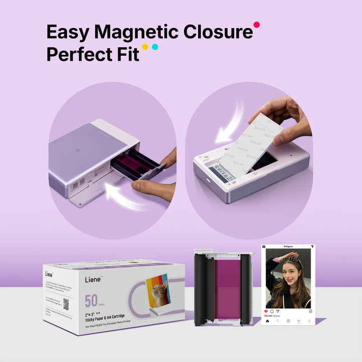 Pearl N200 Pro Photo Paper and Ink Cartridges