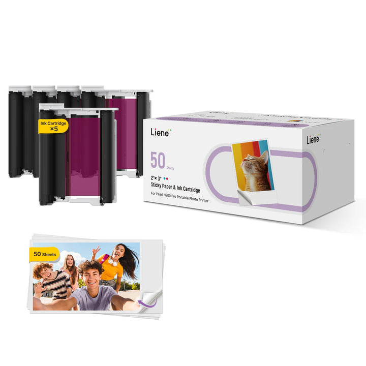 Pearl N200 Pro Photo Paper and Ink Cartridges