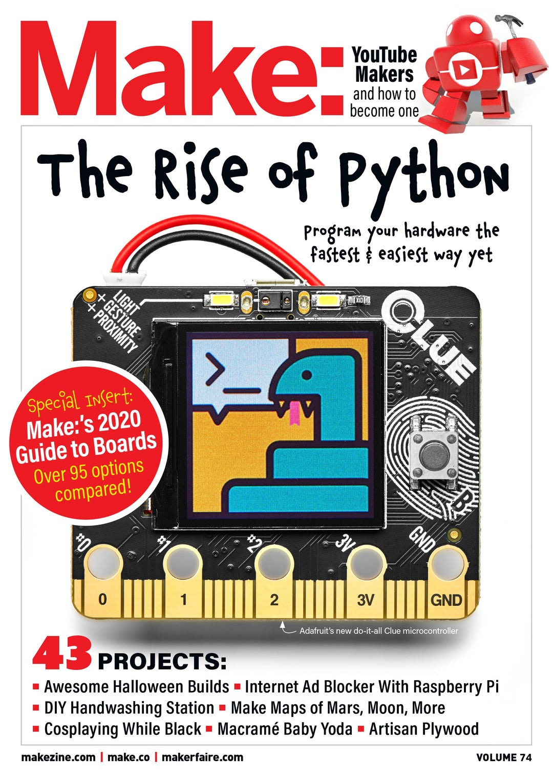 Make: Magazine, Volume 74 - Print