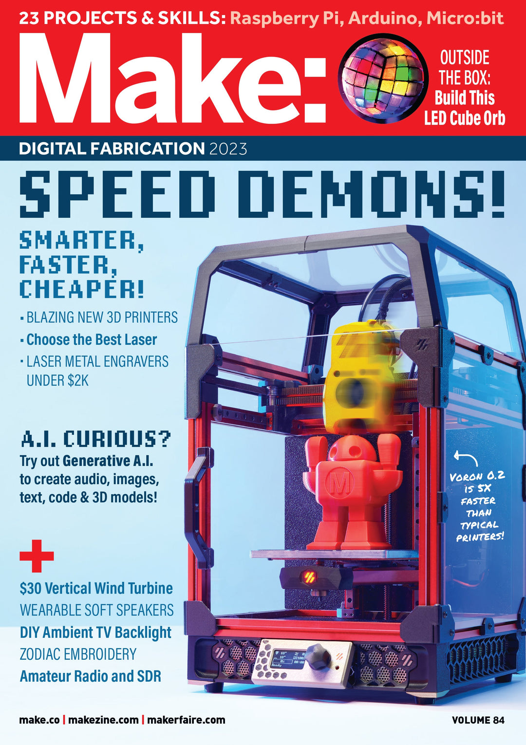 Make: Magazine, Volume 84 - Print