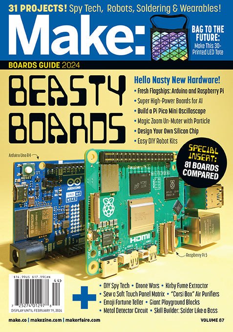 Make: Magazine, Volume 87 - Print